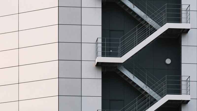 city, stairs, building, stairway, architecture