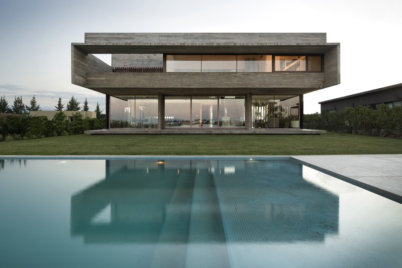 house, modern, architecture, swimming pool