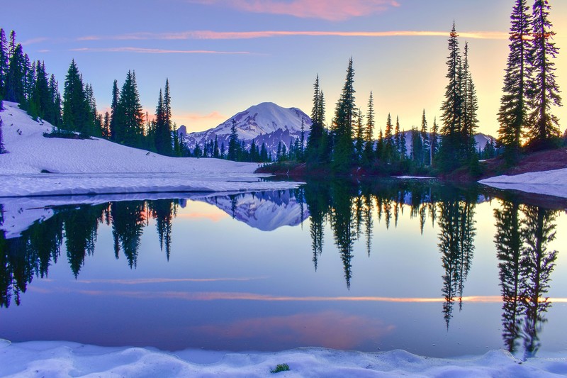 Mt Rainier, Mount Rainier, Mount Rainier National Park, Washington ...