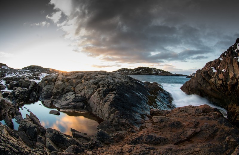 Norway, nature, sea, water, sky, panorama, fjord