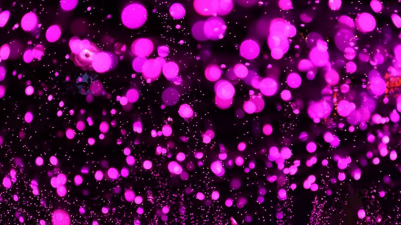 glare, bokeh, purple, lilac, circles, 4k
