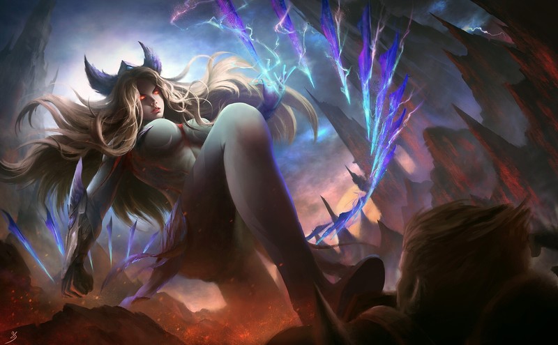 League of Legends, PC gaming, fantasy girl, Irelia, invectus gaming skin