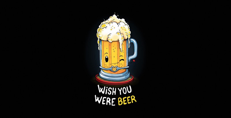beer, food, alcohol, minimalism, artwork, simple background, humor