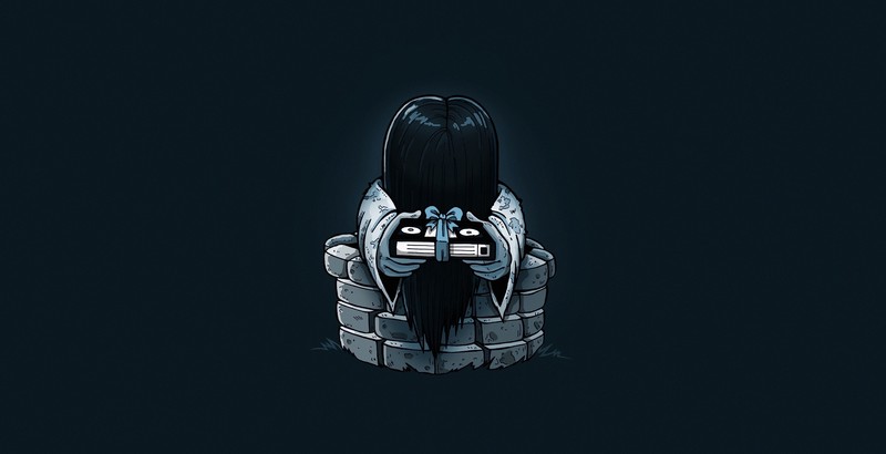 Ring (Movie), artwork, simple background