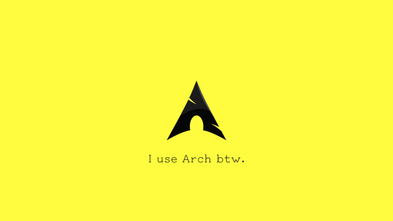 Arch Linux, minimalism, simple