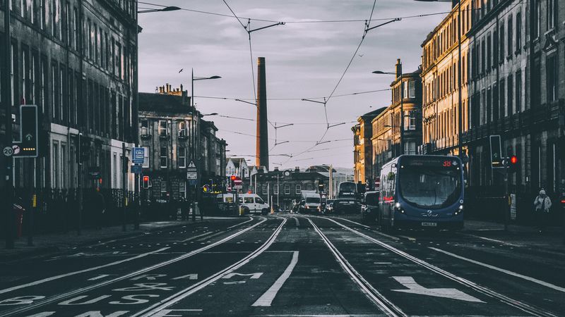 street, road, city, traffic, transport, 4k