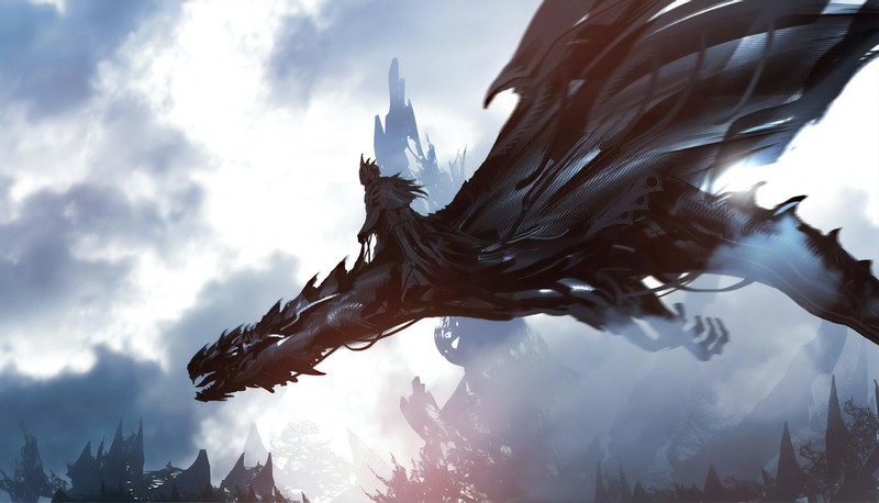 artwork, fantasy art, dragon