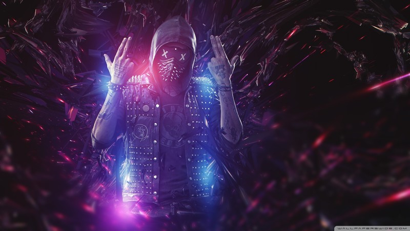 Watch_Dogs, video games, video game art, mask