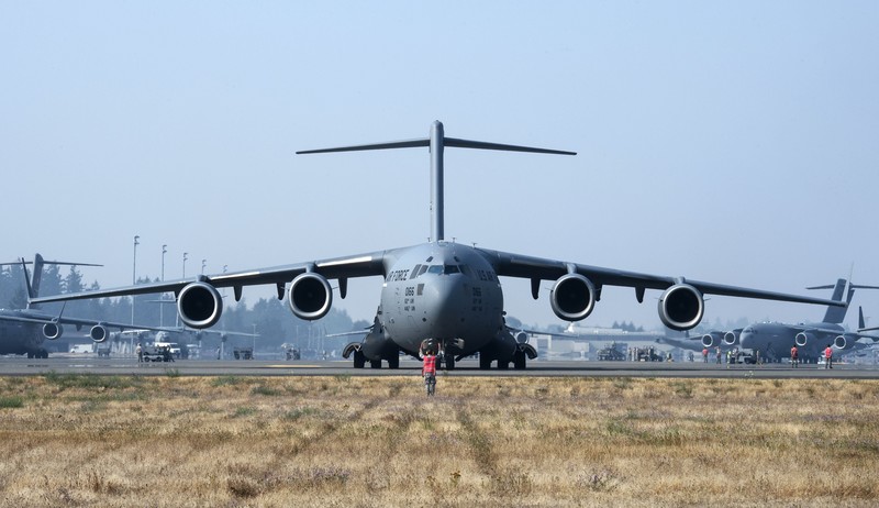 Boeing C-17 Globemaster III, US Air Force, military aircraft