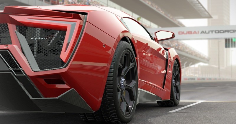 car, red cars, vehicle, race tracks, racing, lykan hypersport, video game art, video games