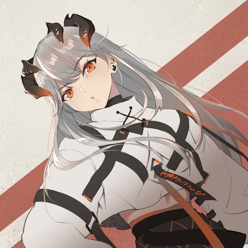 anime, anime girls, digital art, artwork, 2D, vertical, portrait display, Arknights, saria (arknights)