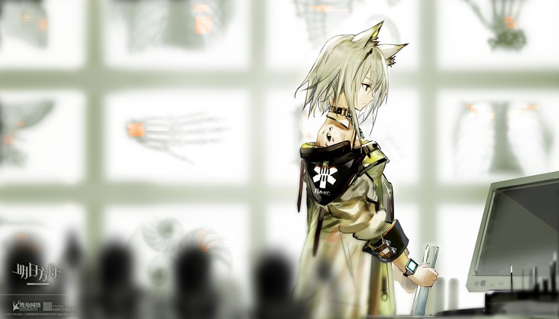 anime, anime girls, digital art, artwork, 2D, portrait, Arknights, Kaltsit(Arknights)