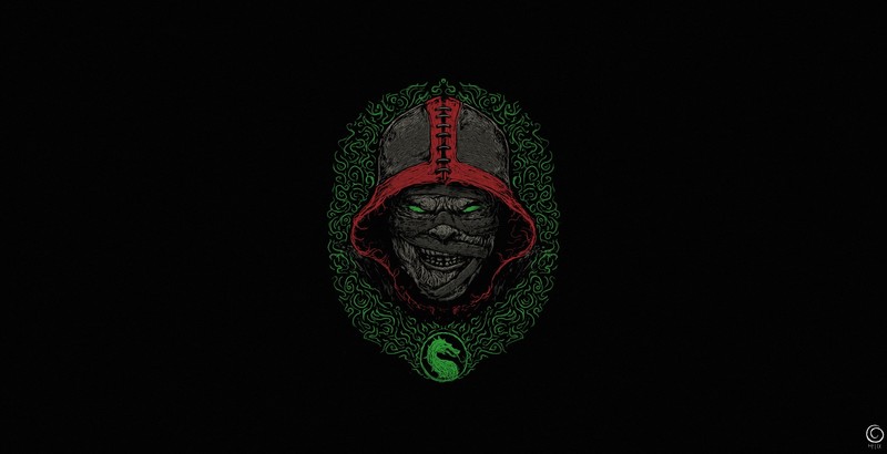 artwork, Mortal Kombat, video games, Video Game Warriors, simple background, video game art
