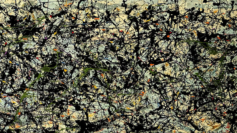 Jackson Pollock, classic art, painting, abstract