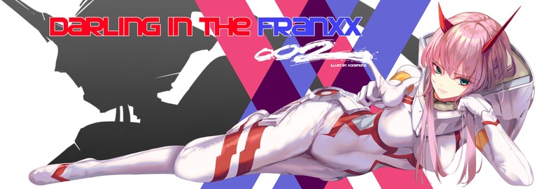 anime, anime girls, digital art, artwork, portrait, Zero Two (Darling in the FranXX), Darling in the FranXX