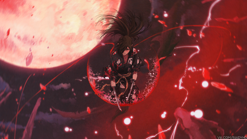 anime, picture-in-picture, anime boys, Dororo, Hyakkimaru