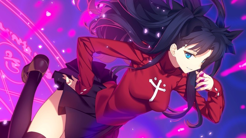 Tohsaka Rin, Fate Series, Fate/Stay Night, artwork