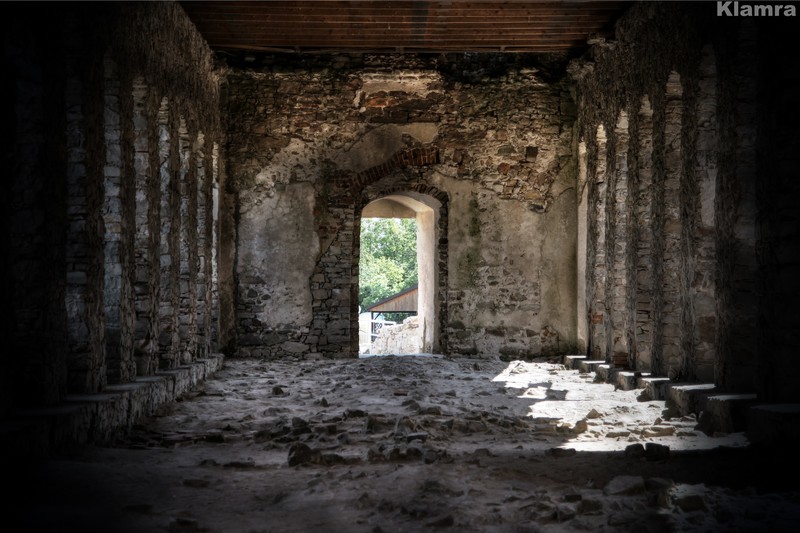Poland, castle, abandoned