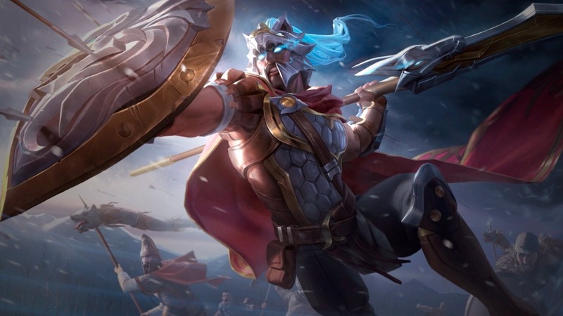Pantheon (League of Legends), League of Legends, Riot Games, skin, warrior