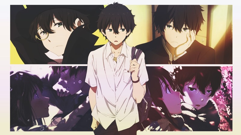 anime, anime boys, Hyouka, Oreki Houtarou