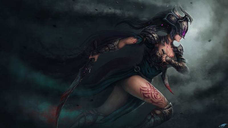 artwork, fantasy art, fantasy girl, Dota 2