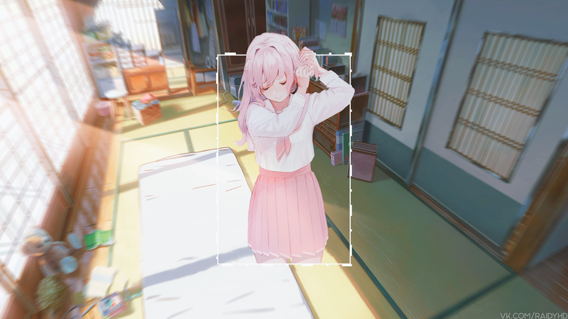 anime, anime girls, picture-in-picture