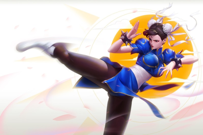 chun li, video games, video game art, Video Game Warriors, Street Fighter