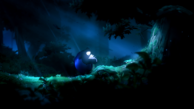 Ori and the Blind Forest, video games, dark
