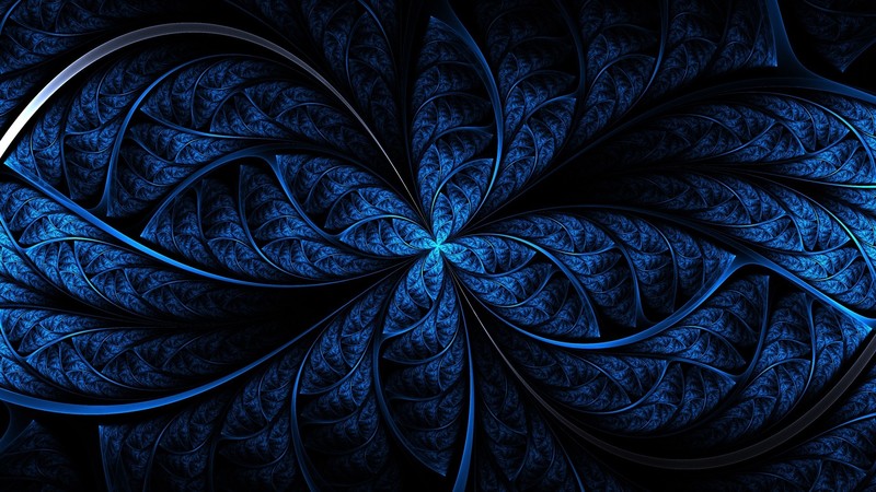 blue, abstract, dark, texture, digital art