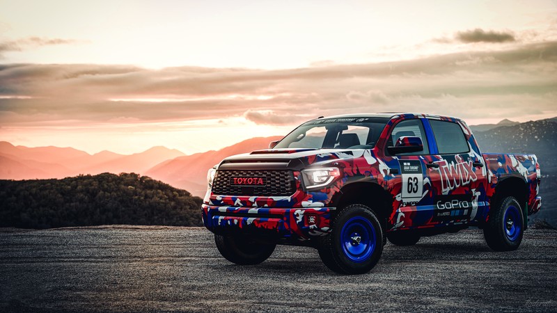 Toyota Tundra, Toyota Tundra 2019, Toyota, pickup trucks, sunset, trucks, truck, offroad, livery, Gran Turismo, Gran Turismo Sport, PlayStation, PlayStation 4