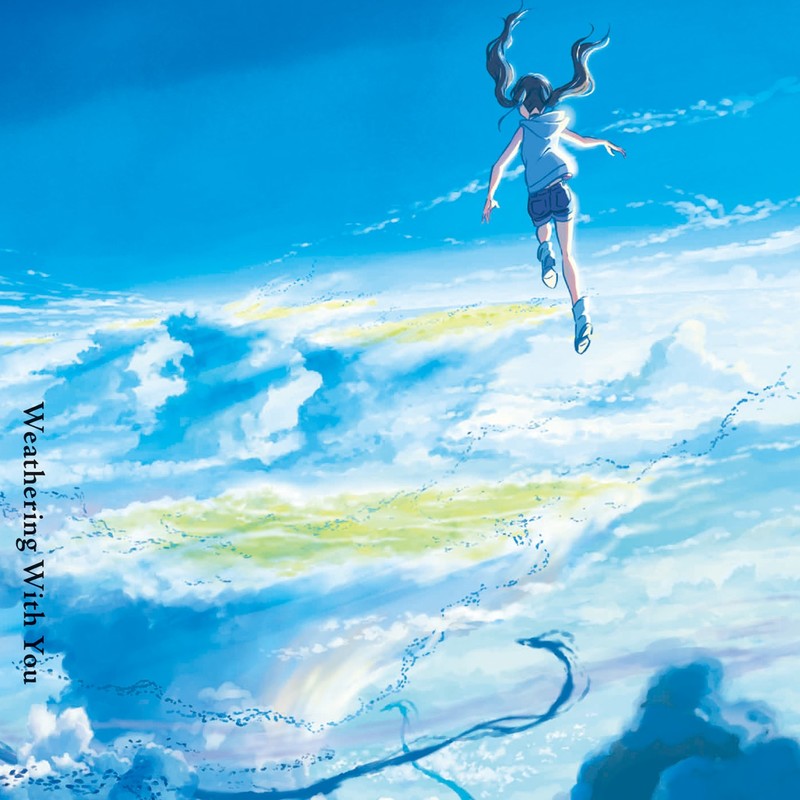 Weathering With You, album covers, anime, Hina Amano, anime girls