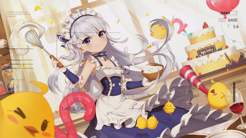 anime girls, anime, Azur Lane, Belfast (Azur Lane)