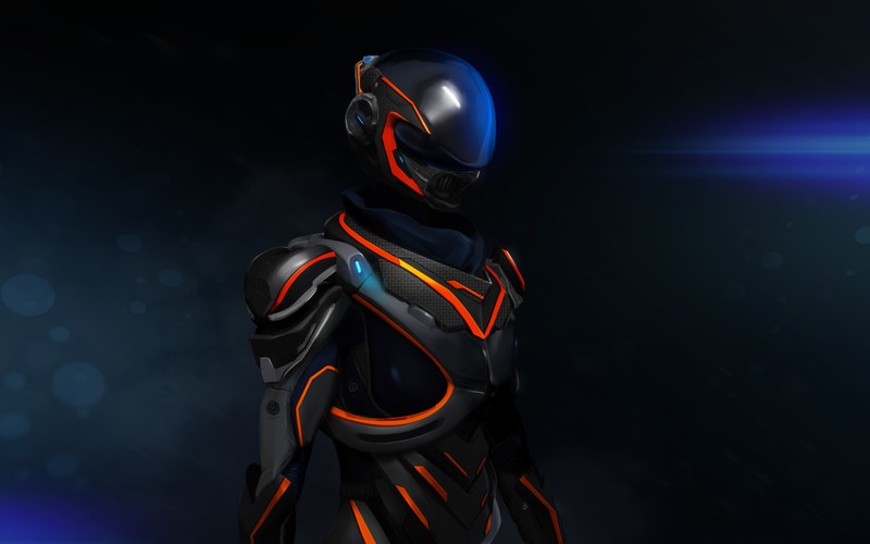 Mass Effect, artwork, digital art, armor, Andromeda, Mass Effect: Andromeda, video games