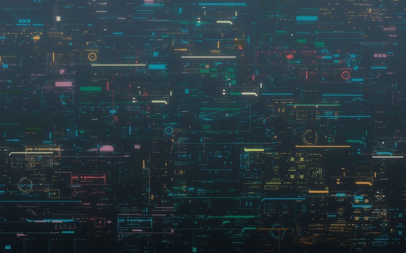 computer, digital, colorful, cyber, cybernetics, interfaces, FUI, futuristic, HUD