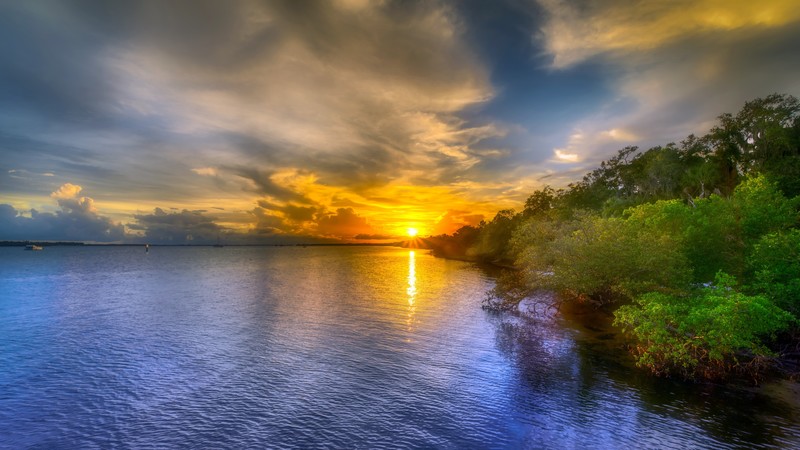 nature, water, sky, sunlight, outdoors