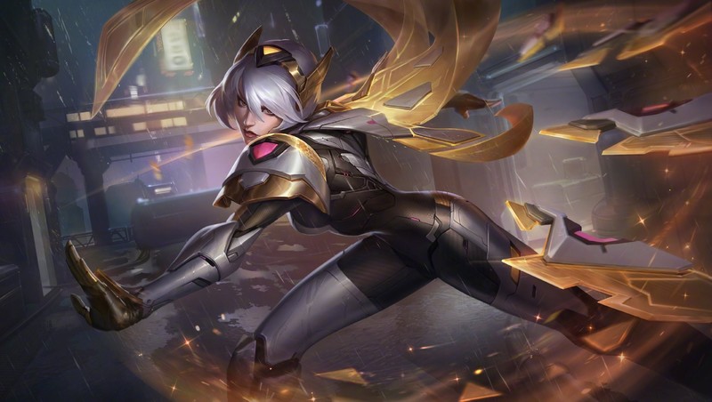 Irelia, robotic, League of Legends, Riot Games, futuristic, The Prestige, skin, PROJECT