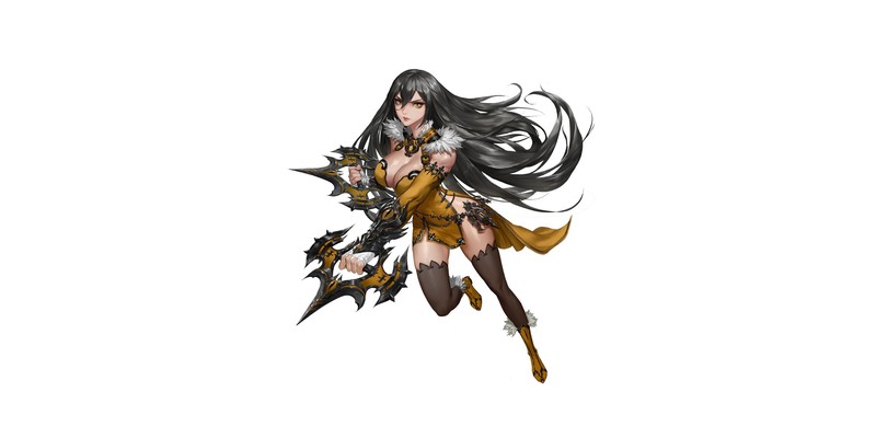 anime, anime girls, white background, simple background, fantasy girl, fantasy art, dark hair, long hair