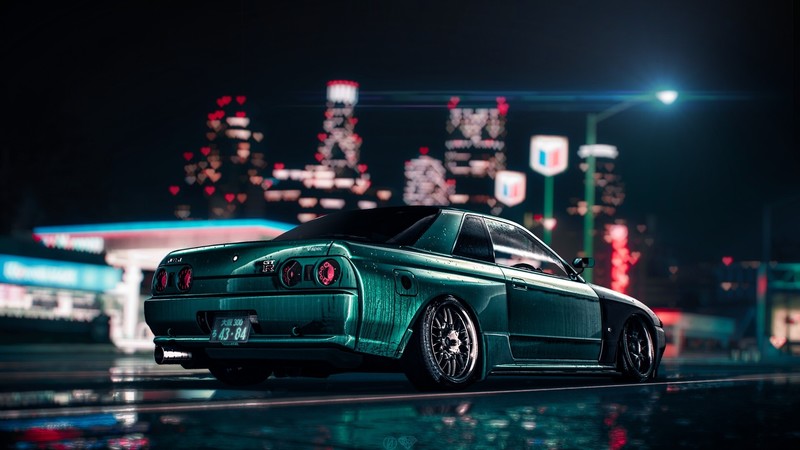 car, vehicle, artwork, Nissan, Nissan Skyline GT-R R-32