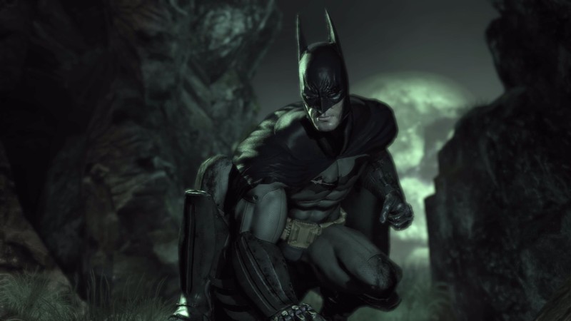 Batman: Arkham Asylum, Moon, night, video games