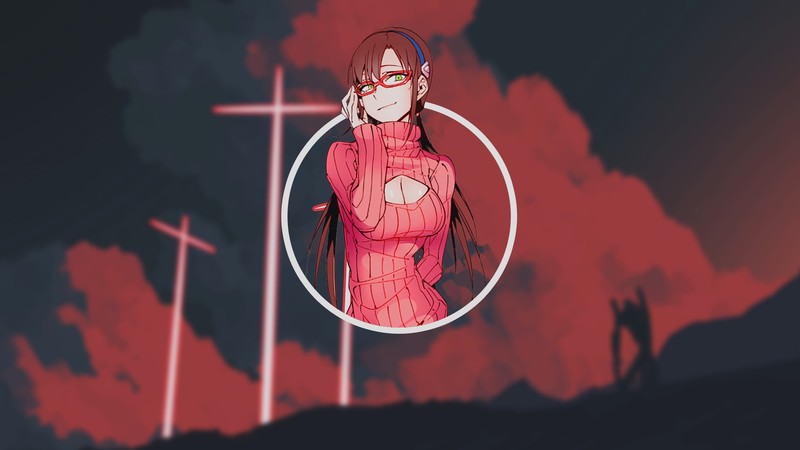 anime, anime girls, Neon Genesis Evangelion, Makinami Mari Illustrious