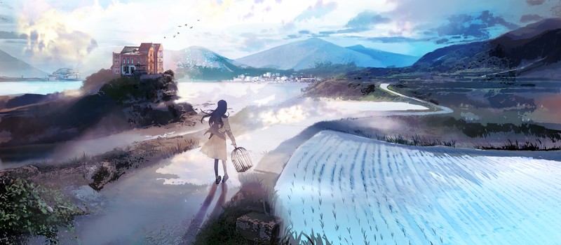 anime girls, anime, comic art