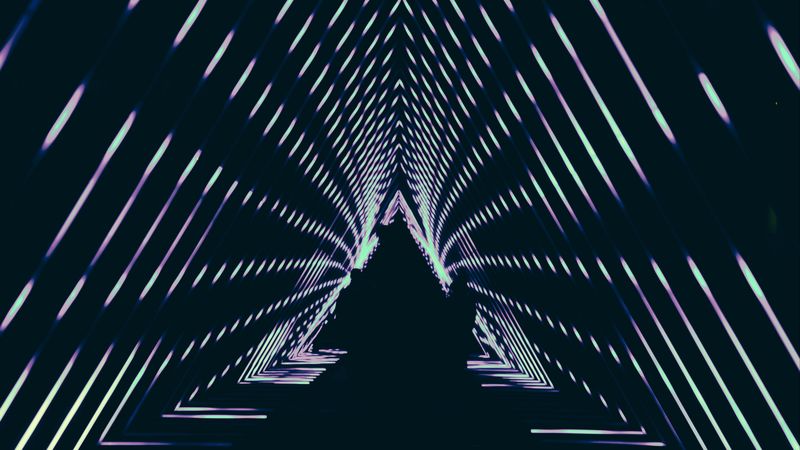lines, architecture, geometric, backlight, 4k