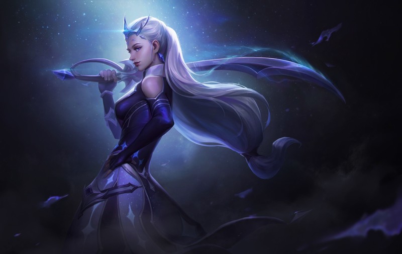 fantasy art, fantasy girl, long hair, artwork