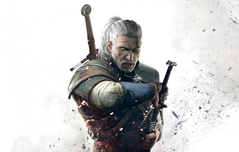Geralt of Rivia, The Witcher, The Witcher 3: Wild Hunt, video games, game art, Games posters, video game art, video game characters, fantasy art, fantasy armor, men, warrior, sword, protagonist