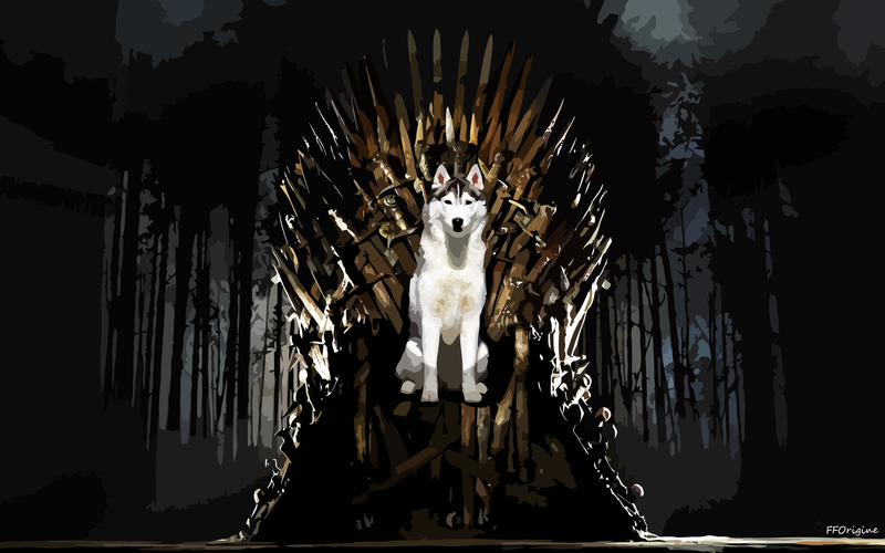 vector, wolf, Siberian Husky, Game of Thrones, FFOrigine