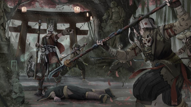 artwork, warrior, fantasy art, fantasy girl