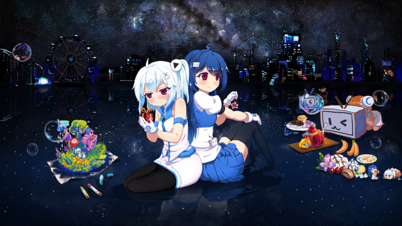 anime girls, anime, comic art, bilibili