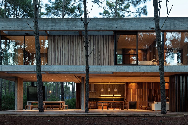 modern, house, architecture