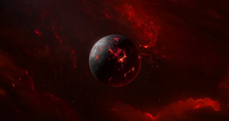 space, space art, planet, digital art