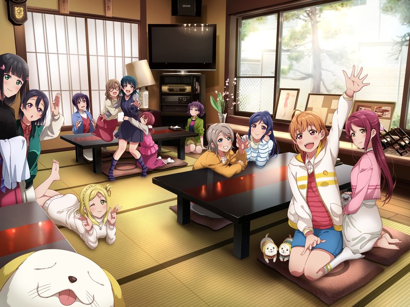 anime, anime girls, Love Live! Sunshine